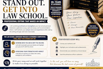 perfect you law school application within one day