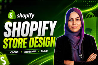 clone, redesign shopify website, and develop shopify app
