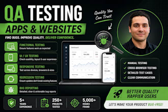 qa test your website or app or game