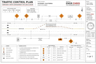 do traffic control plans for roadwork construction and permits