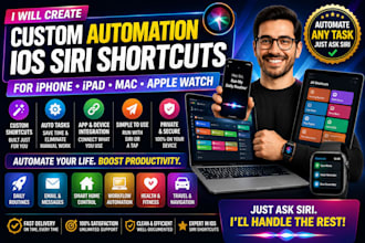 create custom automation ios siri shortcuts for iphone, ipad, mac, apple watch