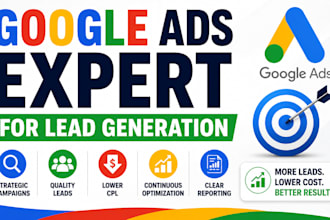 be your google ads expert for lead generation