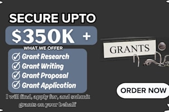 do grant research, grant writing, grant proposal, grant application