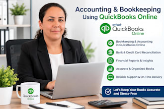 do accounting and bookkeeping using quickbooks online