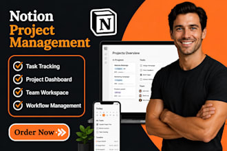 build a notion project tracker dashboard management system