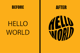 craft a typographical logo for your brand