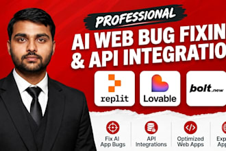 fix and improve your lovable, bolt, or replit ai app