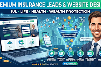 iul insurance lead, insurance website, life and health insurance iul leads