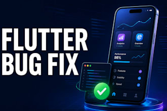 debug and fix flutter crashes, build errors, and API issues