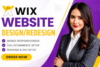 wix website design wix website redesign business wix website development