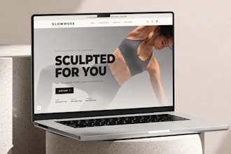 design a modern and responsive landing page