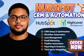 be your hubspot crm setup and workflow automation expert