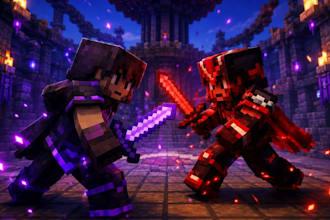 create minecraft bedrock ,pvp texture packs,custom armor, gui and items