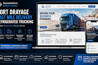 design port drayage last mile delivery refrigerated trucking squarespace website