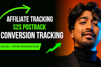 set up affiliate tracking s2s postback and conversion tracking