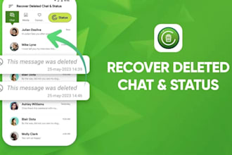 do recovery deleted messages, chat history, whatsapp and files data restore proo