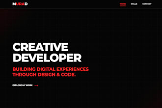 design clean and responsive websites with HTML CSS and javascript