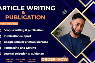 increase google scholar citations,backdated research article writing, publiching