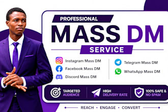 instagram mass dm facebook mass dm discord mass dm telegram mass dm