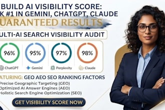 build ai visibility score to rank in gemini chatgpt claude with GEO aeo SEO
