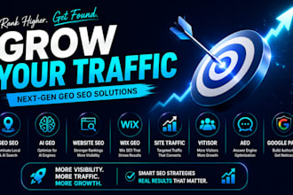 boost USA and web ranking with wix GEO SEO and aeo