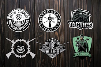 design a professional special ops, military, and tactical logo
