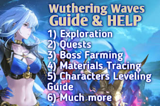 be wuthering waves coach and guide for exploration and quests
