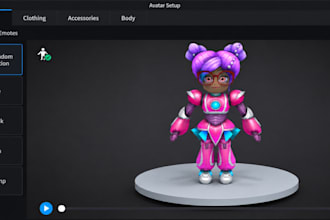 create ugc roblox bundle, roblox hair, roblox character, layered clothing, ugc