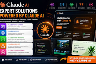 claude video editing claude website claude code training claude ai expert demo