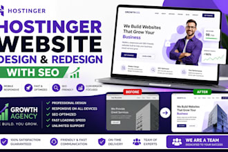 hostinger website design hostinger website redesign hostinger website design seo