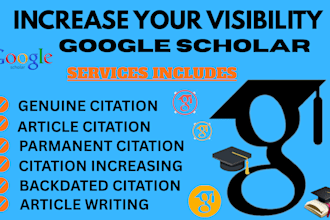 increase google scholar citation