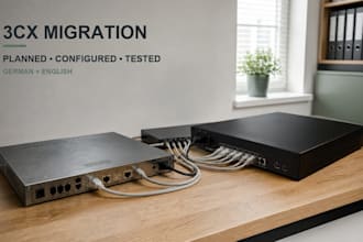 migrate and configure your 3cx business phone system
