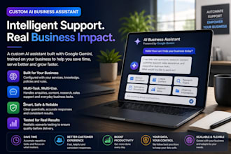 build a custom ai business assistant for your business