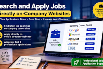 search and apply jobs directly on company websites