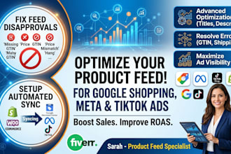 optimize product feed errors and google merchant feed issues