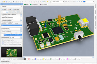design pcb layout, schematic, circuit board, gerber, bom and manufacturing files