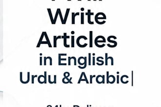 write islamic articles and quranic content