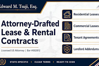 write legally binding rental property contract documents