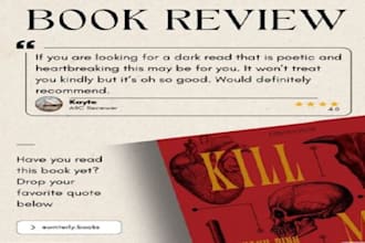 review and read kdp ebook, goodreads as an aarc reader