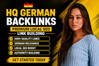 publish HQ german backlink, premium germany local SEO link building