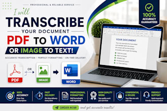 transcribe your document PDF to word or image to text