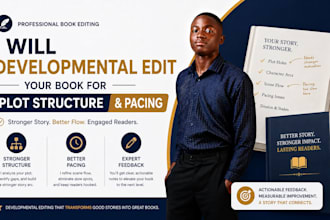 developmental edit your book for plot structure and pacing