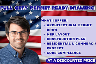 georgia, maryland architectural redraw stamp civil engineer permit design mep