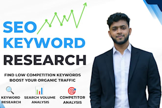 do SEO keyword research and competitor analysis