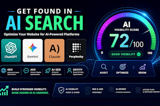 build ai visibility score to rank website in chatgpt gemini claude SEO GEO aeo