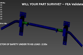 fea structural, thermal, and simulation analysis in ansys