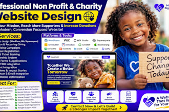 do non profit charity ngo foundation donation fundraising organization websites