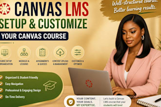 design and setup your complete canvas lms online course
