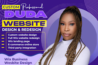 design a professional duda website, duda website design and redesign, duda SEO