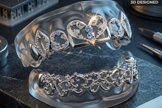 professionally design custom grillz